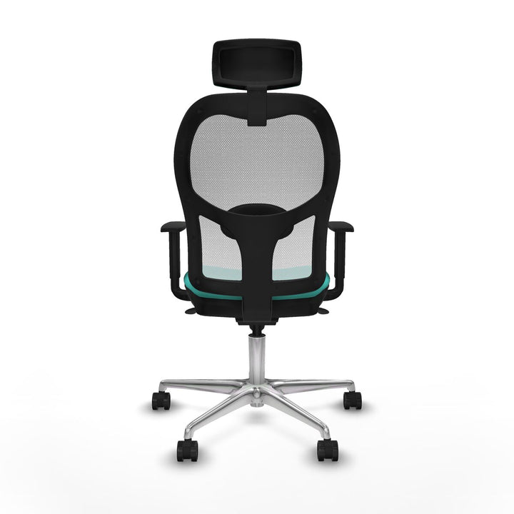 Office Chair with Headrest Jorquera Piqueras y Crespo 1D086N2 Turquoise