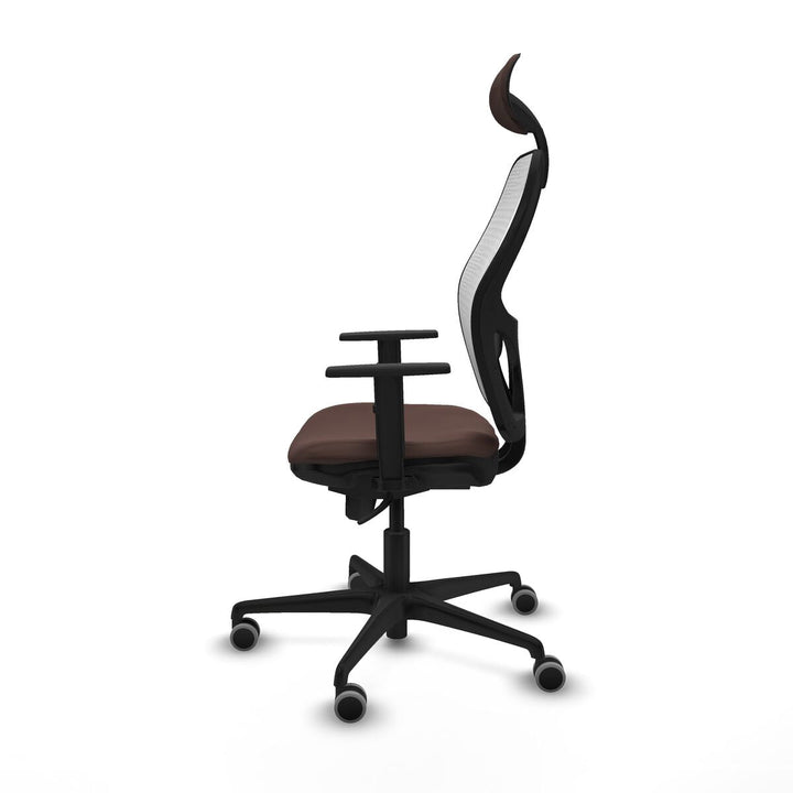 Office Chair Piqueras y Crespo 1D036G1 White Dark brown