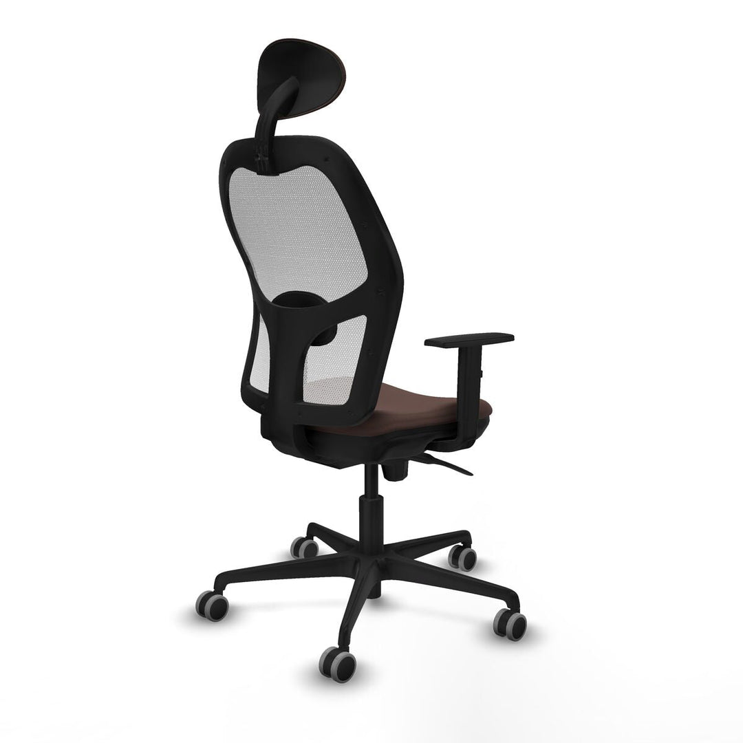 Office Chair Piqueras y Crespo 1D036G1 White Dark brown