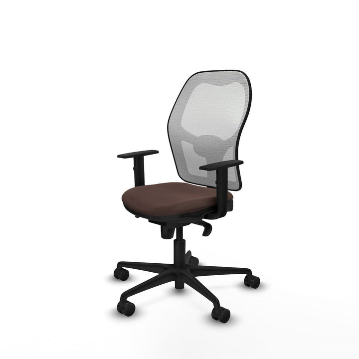 Office Chair Piqueras y Crespo 1D036N0 White Dark brown