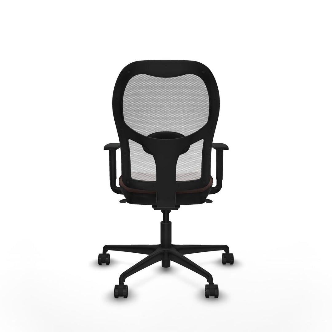 Office Chair Piqueras y Crespo 1D036N0 White Dark brown