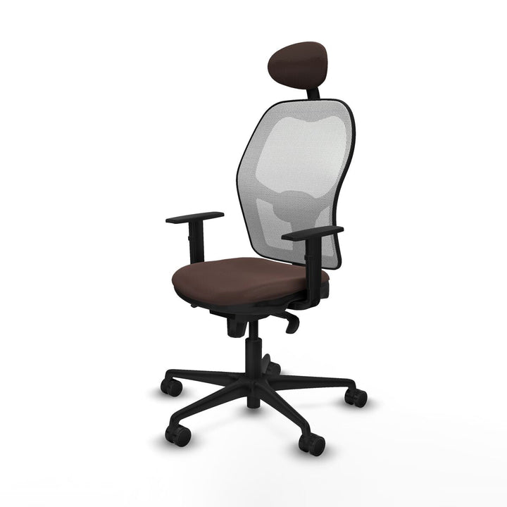 Office Chair Piqueras y Crespo 1D036N1 White Dark brown