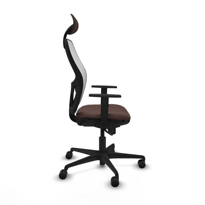 Office Chair Piqueras y Crespo 1D036N1 White Dark brown