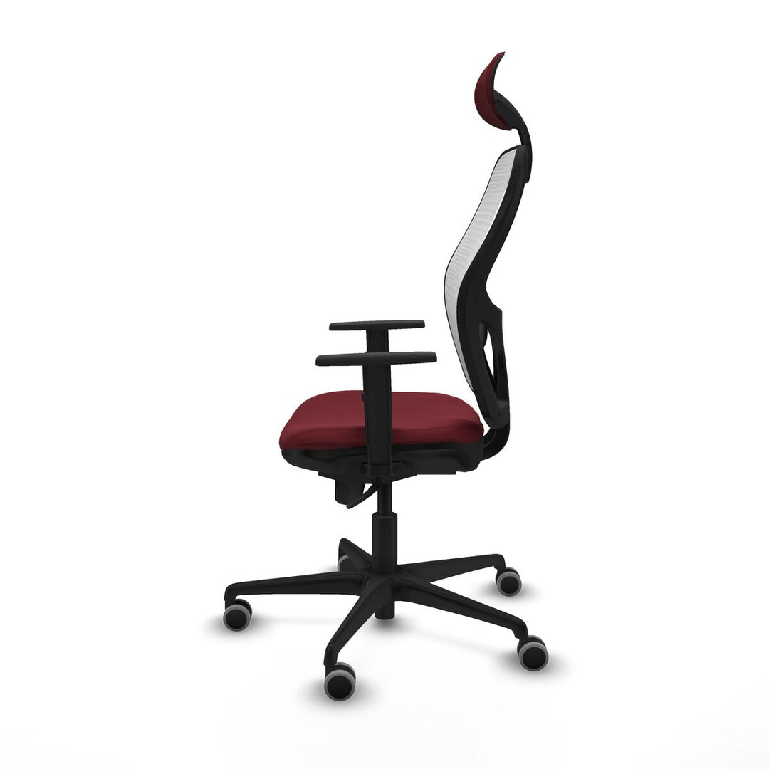 Office Chair Piqueras y Crespo 1D036G1 Maroon