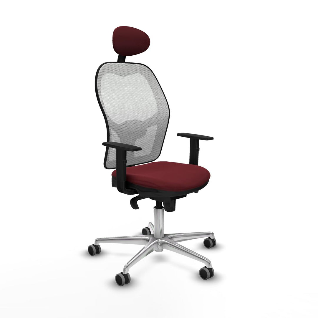 Office Chair Piqueras y Crespo 1D086G1 Maroon
