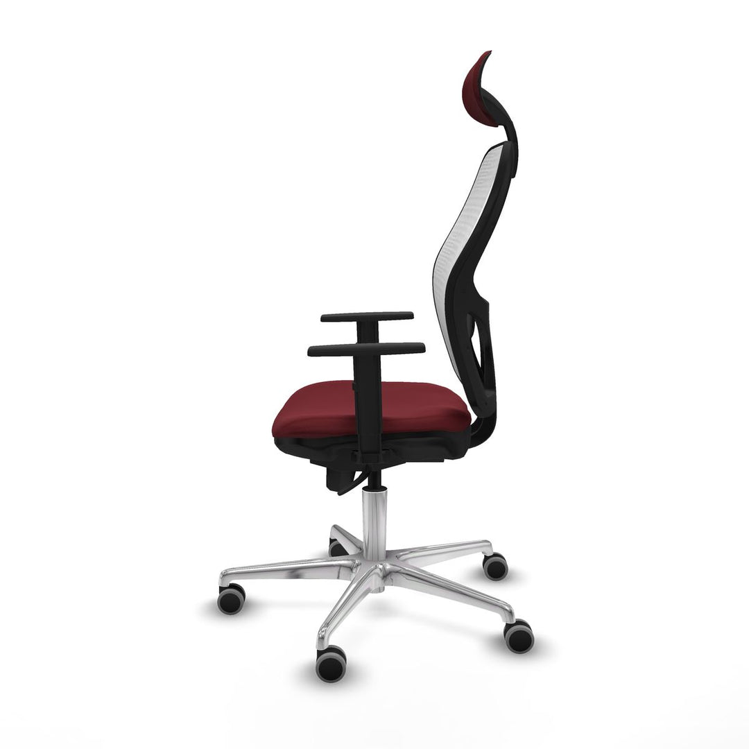 Office Chair Piqueras y Crespo 1D086G1 Maroon