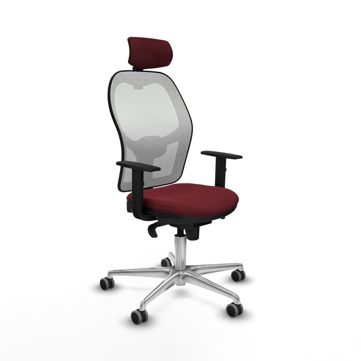 Office Chair Piqueras y Crespo 1D086G2 Maroon
