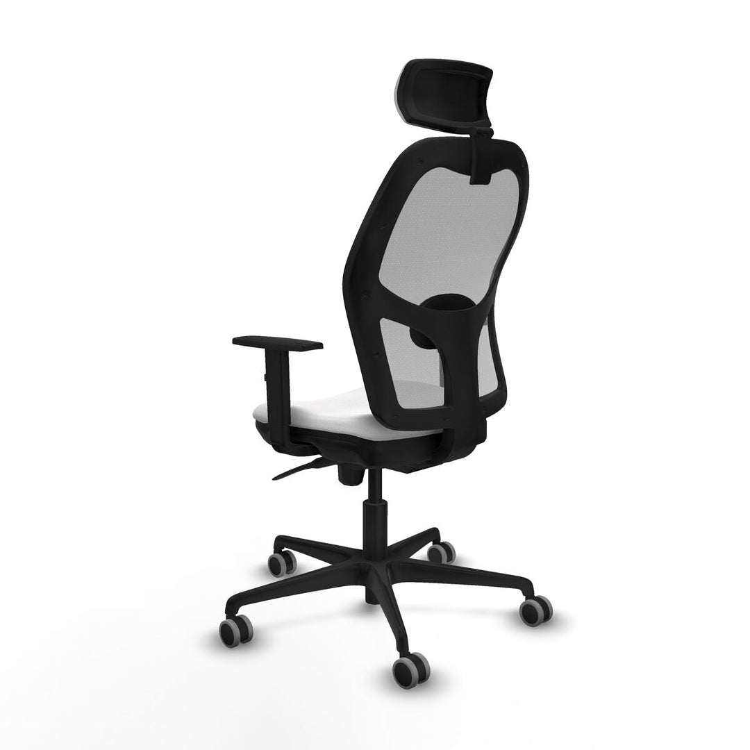 Office Chair with Headrest Piqueras y Crespo 1D036G2 White
