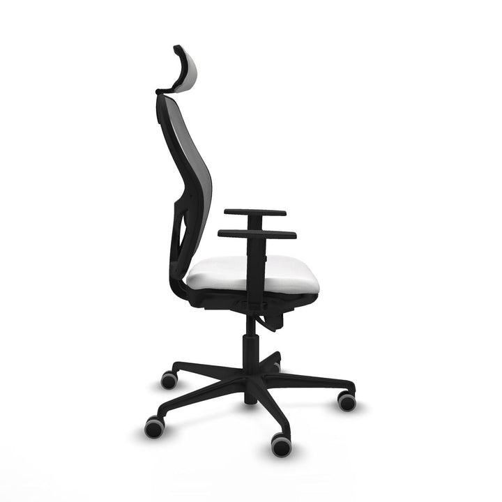 Office Chair with Headrest Piqueras y Crespo 1D036G2 White