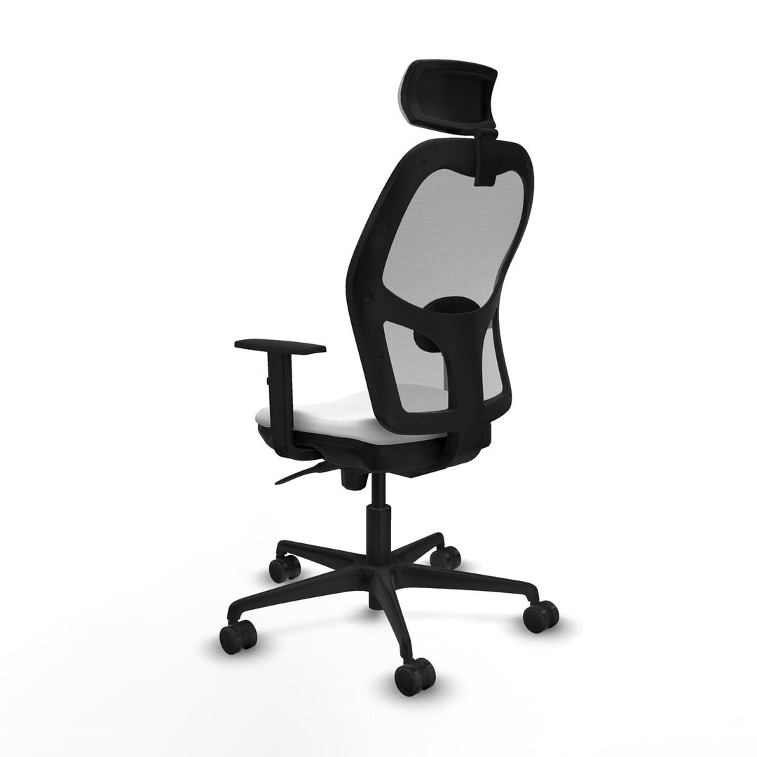 Office Chair with Headrest Piqueras y Crespo 1D036N2 White