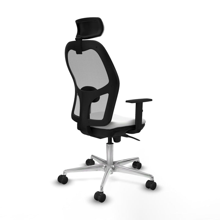 Office Chair with Headrest Piqueras y Crespo 1D086N2 White