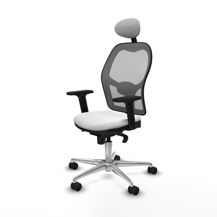 Office Chair with Headrest Piqueras y Crespo 2D086N1 White