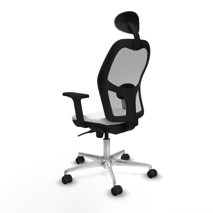 Office Chair with Headrest Piqueras y Crespo 2D086N1 White