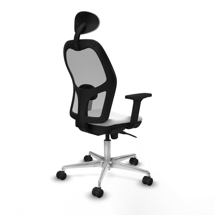 Office Chair with Headrest Piqueras y Crespo 2D086N1 White