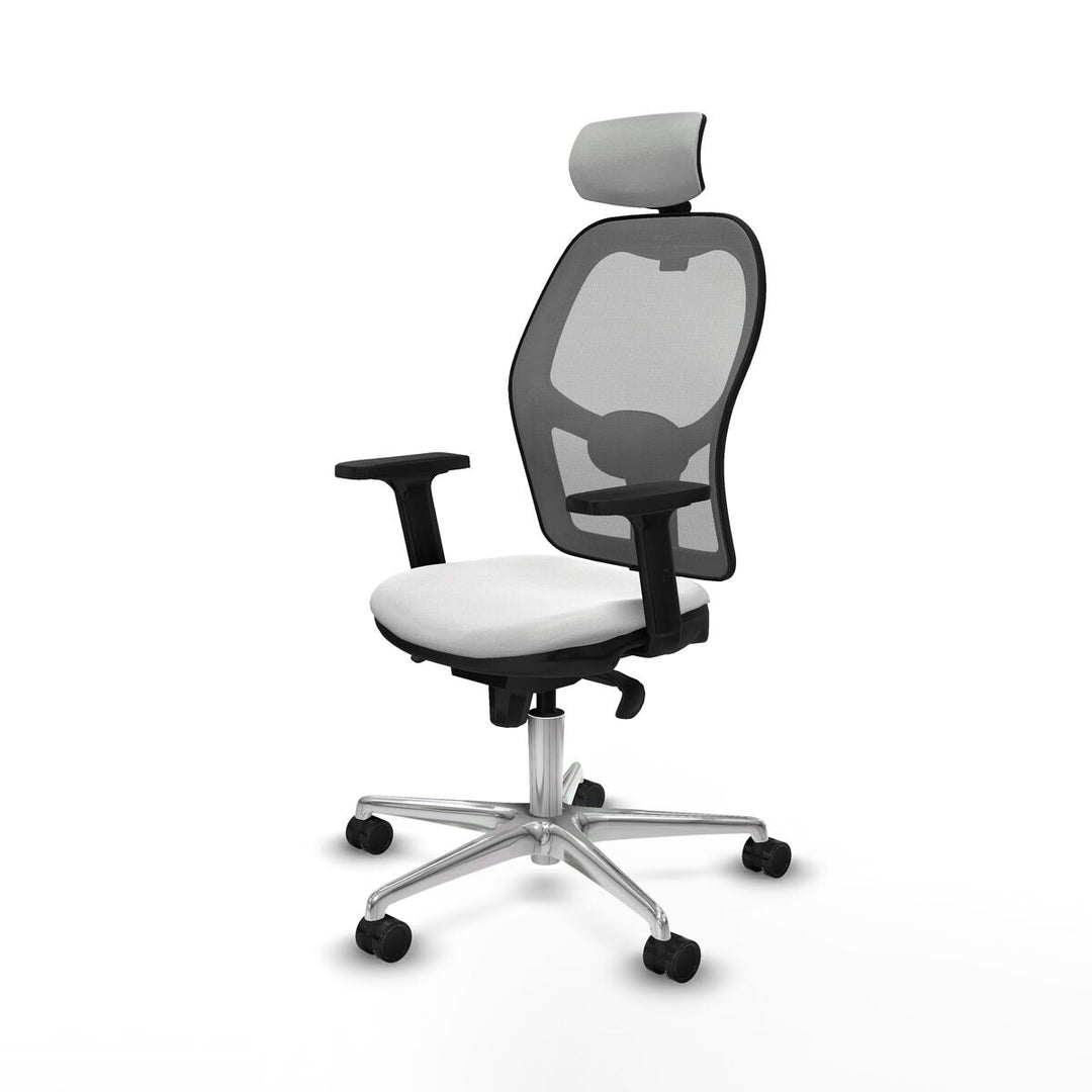 Office Chair with Headrest Piqueras y Crespo 2D086N2 White