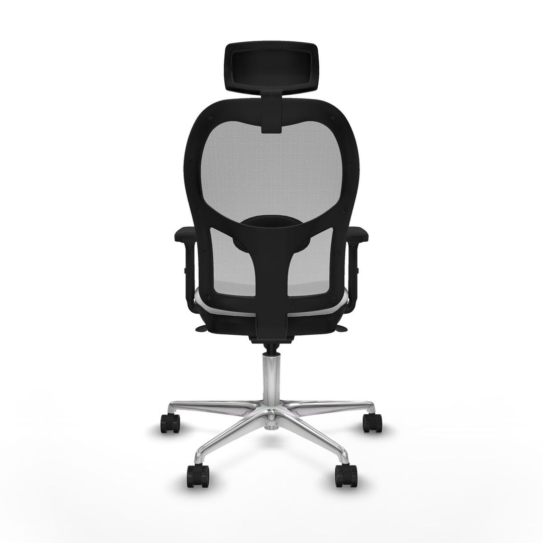 Office Chair with Headrest Piqueras y Crespo 2D086N2 White