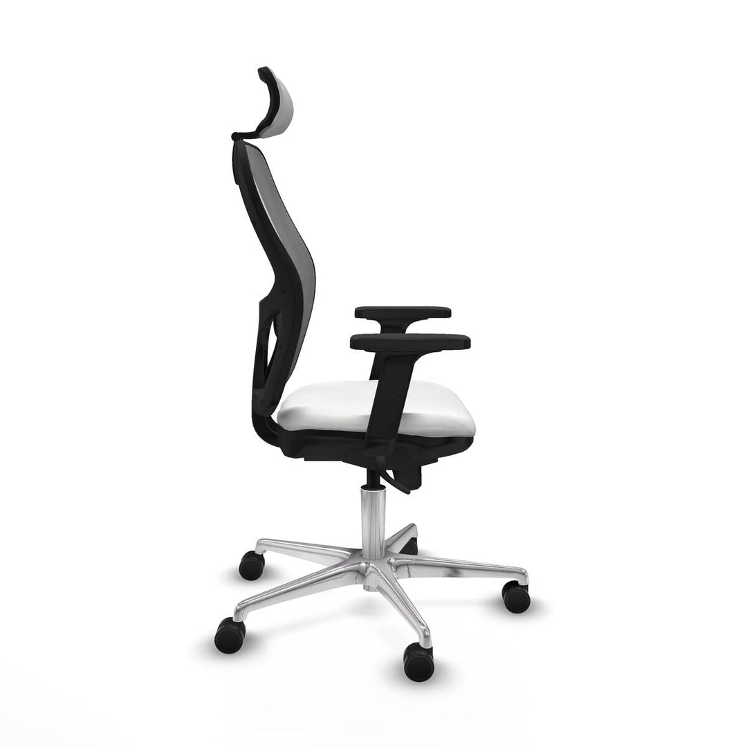 Office Chair with Headrest Piqueras y Crespo 2D086N2 White