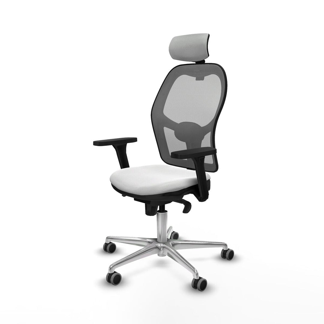 Office Chair with Headrest Piqueras y Crespo 3D086G2 White