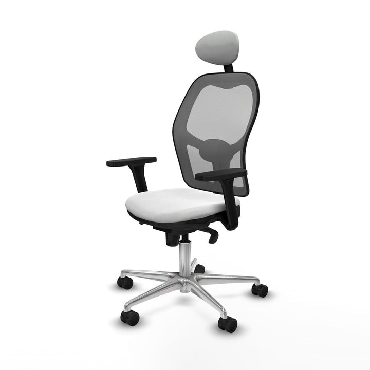 Office Chair with Headrest Piqueras y Crespo 3D086N1 White
