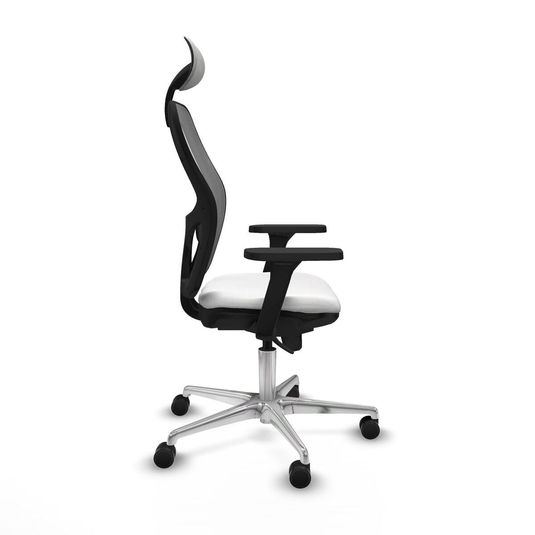 Office Chair with Headrest Piqueras y Crespo 3D086N1 White