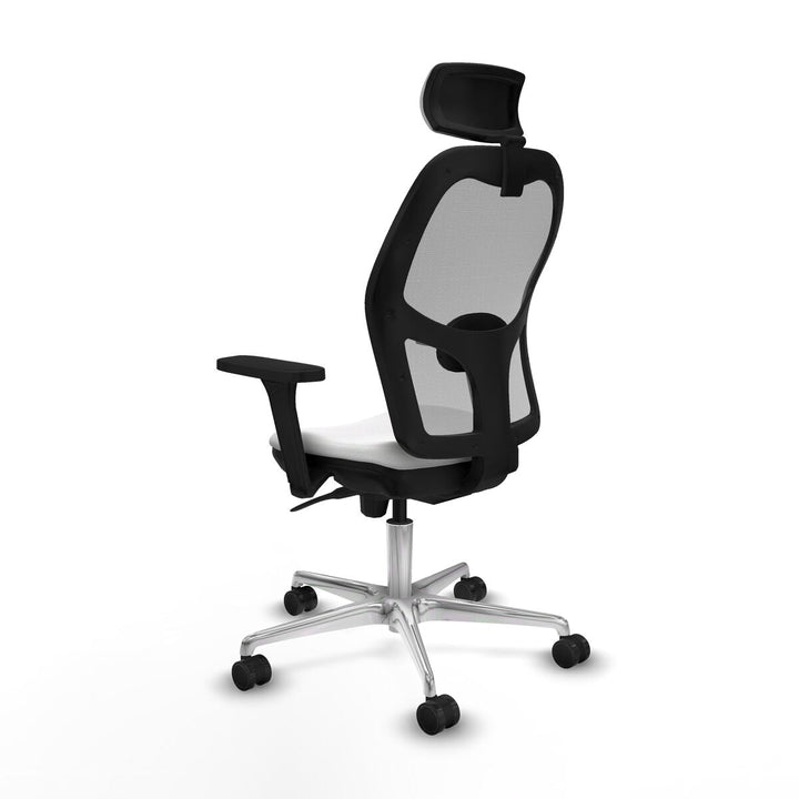Office Chair with Headrest Piqueras y Crespo 3D086N2 White