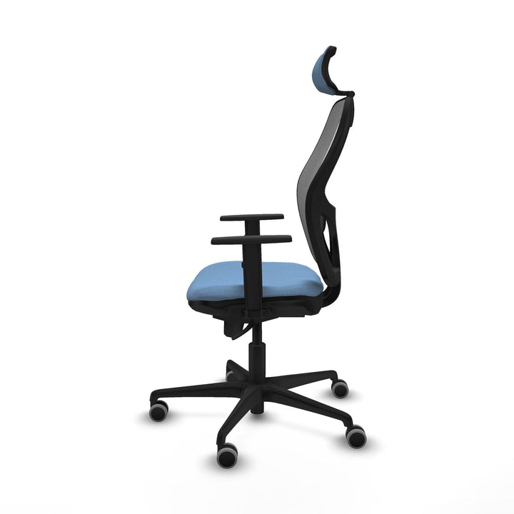 Office Chair with Headrest Piqueras y Crespo 1D036G2 Sky blue