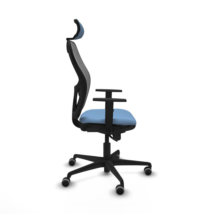 Office Chair with Headrest Piqueras y Crespo 1D036G2 Sky blue