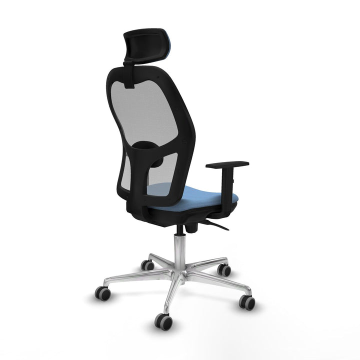 Office Chair with Headrest Piqueras y Crespo 1D086G2 Sky blue