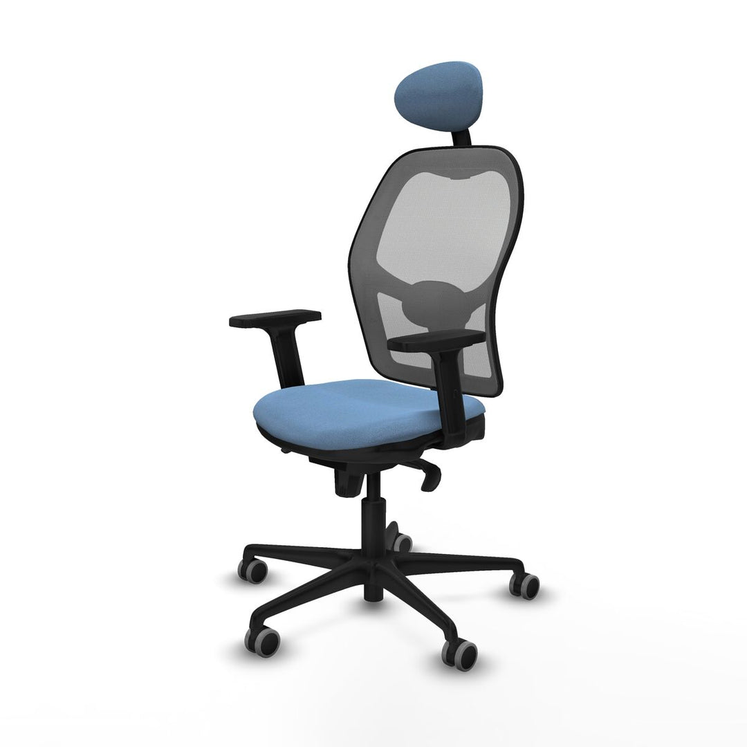 Office Chair with Headrest Piqueras y Crespo 2D036G1 Sky blue