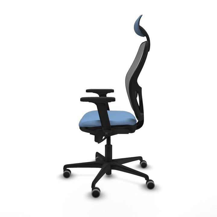Office Chair with Headrest Piqueras y Crespo 2D036G1 Sky blue