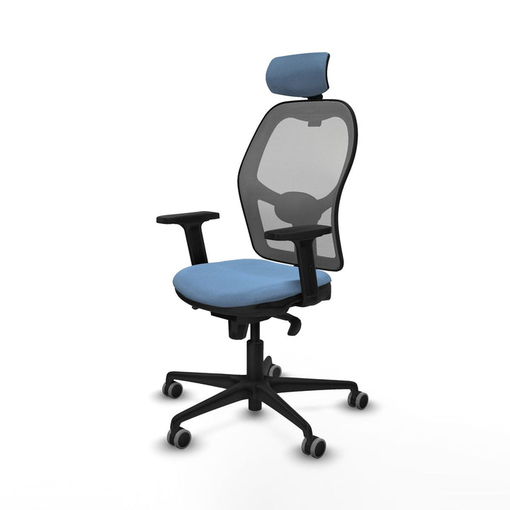 Office Chair with Headrest Piqueras y Crespo 2D036G2 Sky blue
