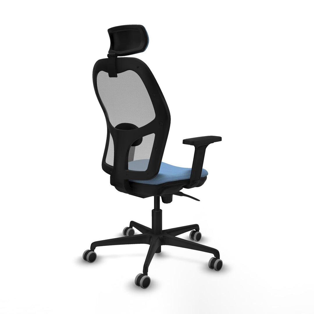 Office Chair with Headrest Piqueras y Crespo 2D036G2 Sky blue