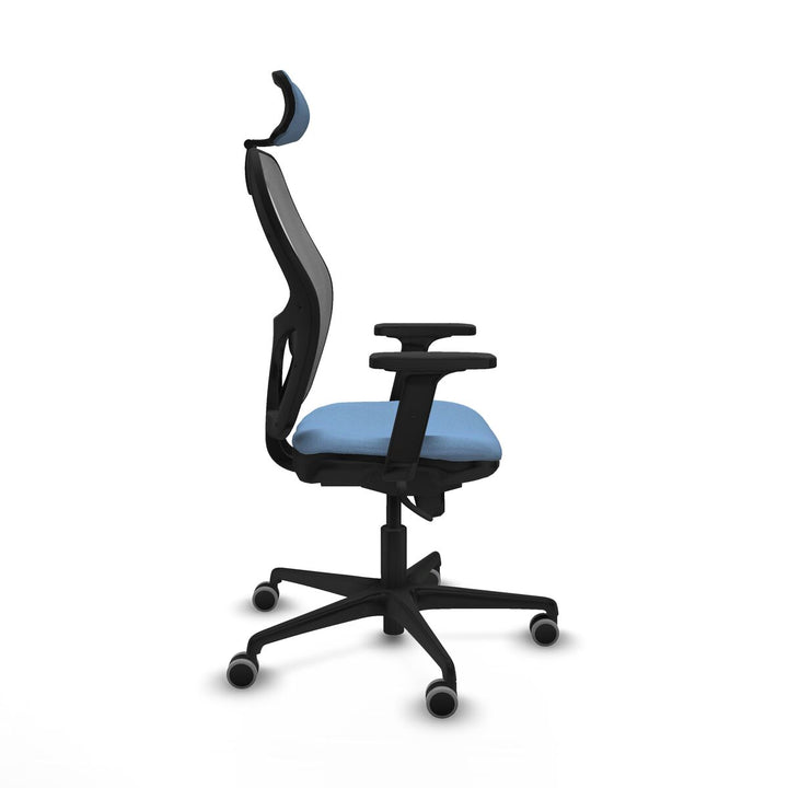 Office Chair with Headrest Piqueras y Crespo 2D036G2 Sky blue