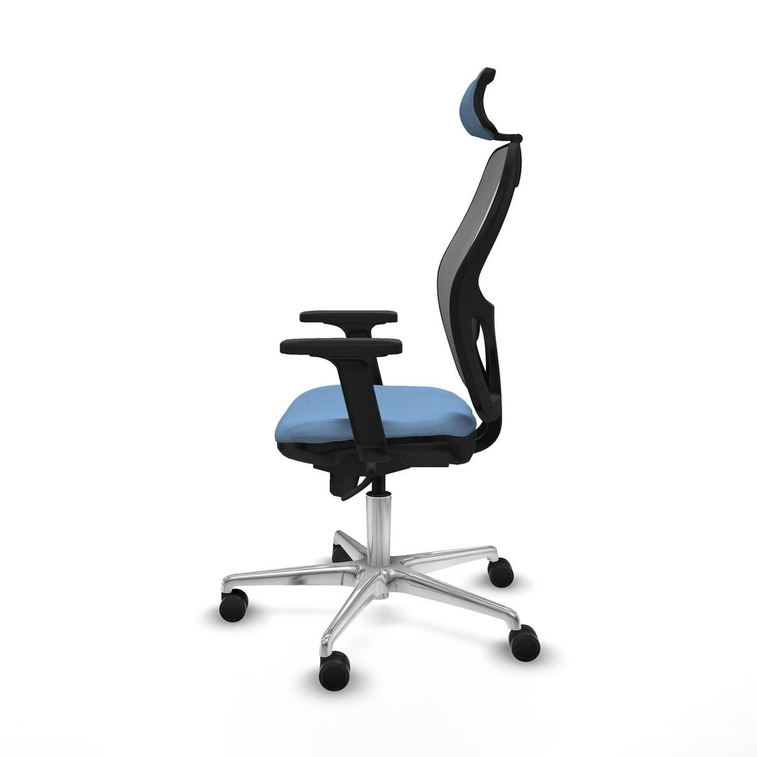Office Chair with Headrest Piqueras y Crespo 2D086N2 Sky blue