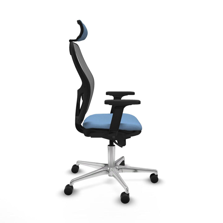 Office Chair with Headrest Piqueras y Crespo 2D086N2 Sky blue