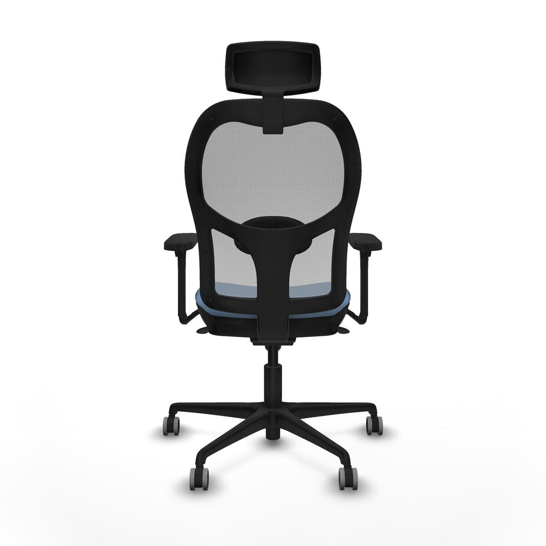 Office Chair with Headrest Piqueras y Crespo 3D036G2 Sky blue