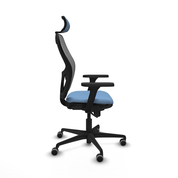 Office Chair with Headrest Piqueras y Crespo 3D036G2 Sky blue