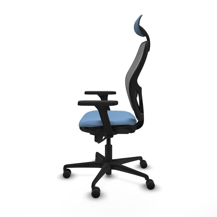 Office Chair with Headrest Piqueras y Crespo 3D036N1 Sky blue