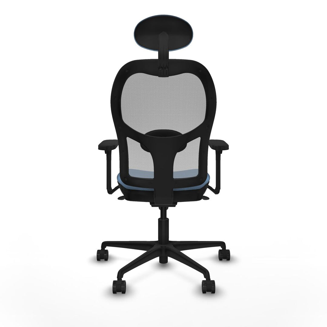 Office Chair with Headrest Piqueras y Crespo 3D036N1 Sky blue