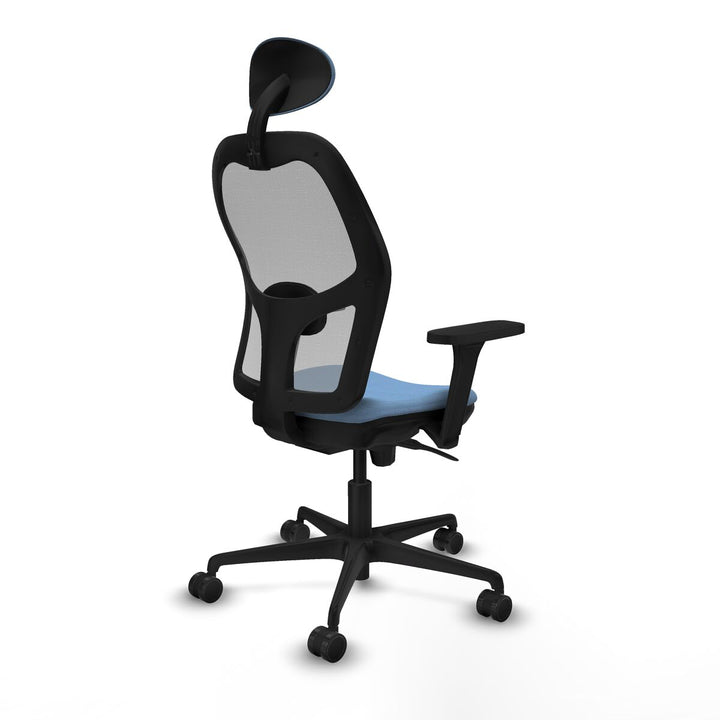 Office Chair with Headrest Piqueras y Crespo 3D036N1 Sky blue