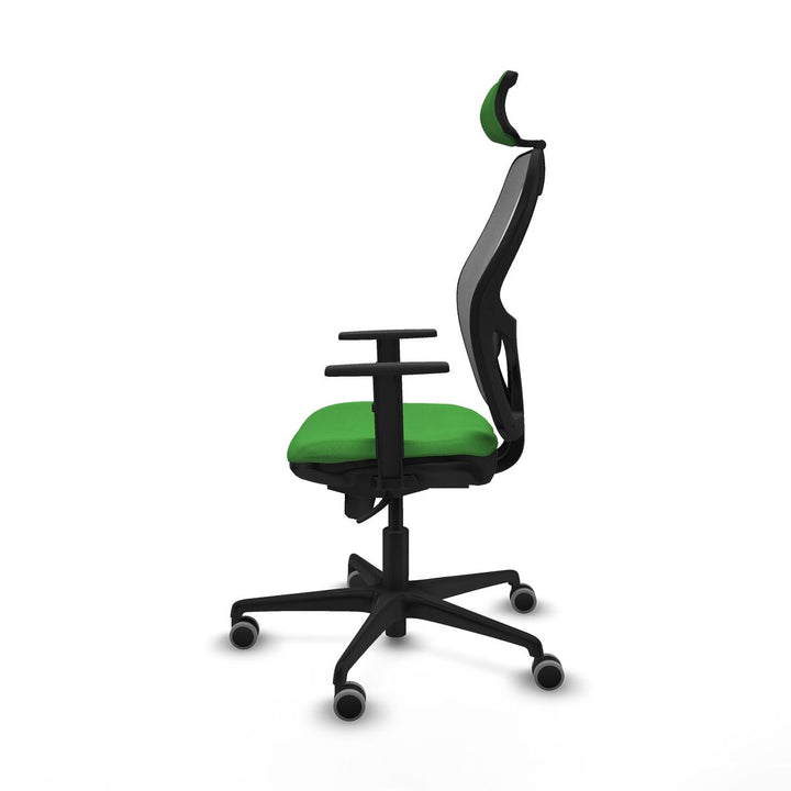 Office Chair with Headrest Piqueras y Crespo 1D036G2 Green