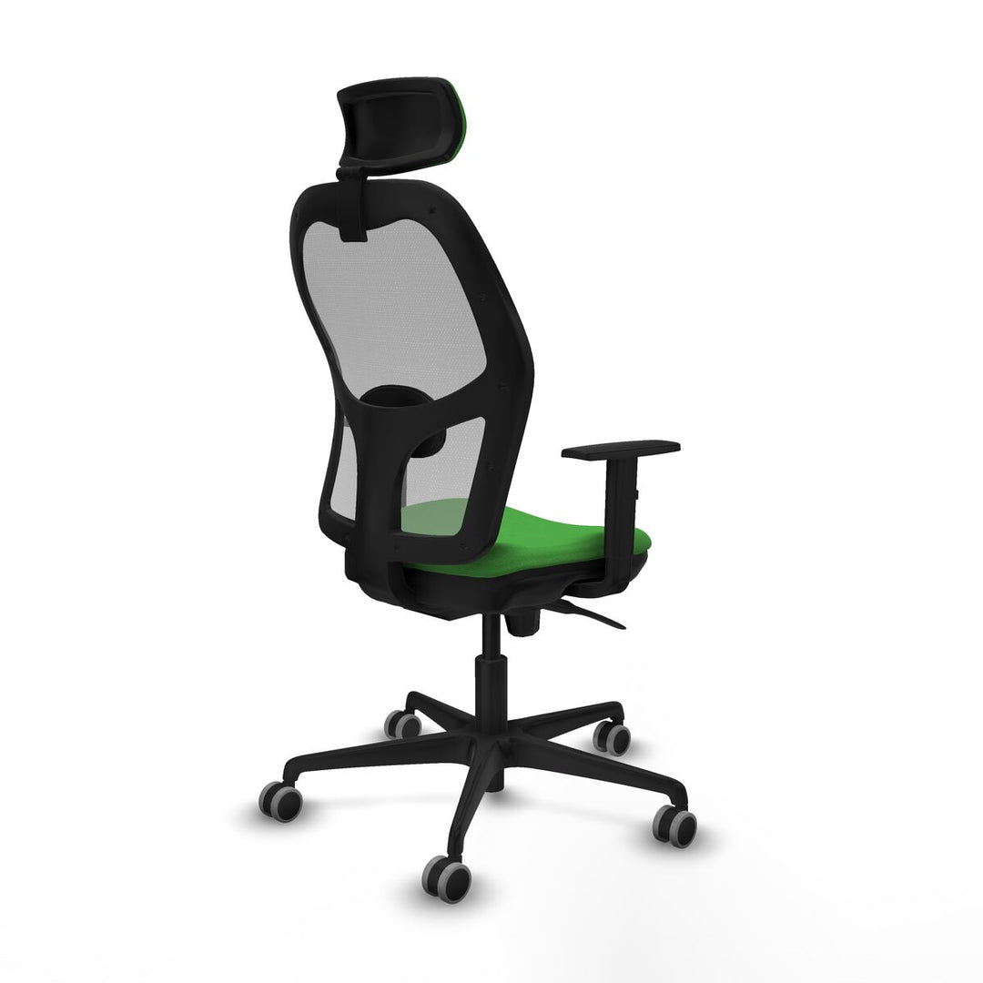 Office Chair with Headrest Piqueras y Crespo 1D036G2 Green