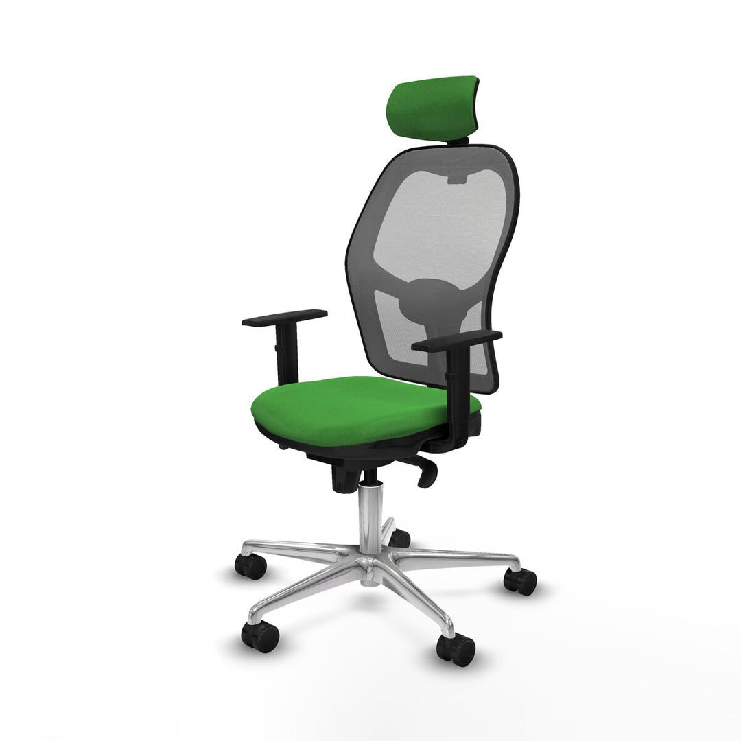Office Chair with Headrest Piqueras y Crespo 1D086N2 Green