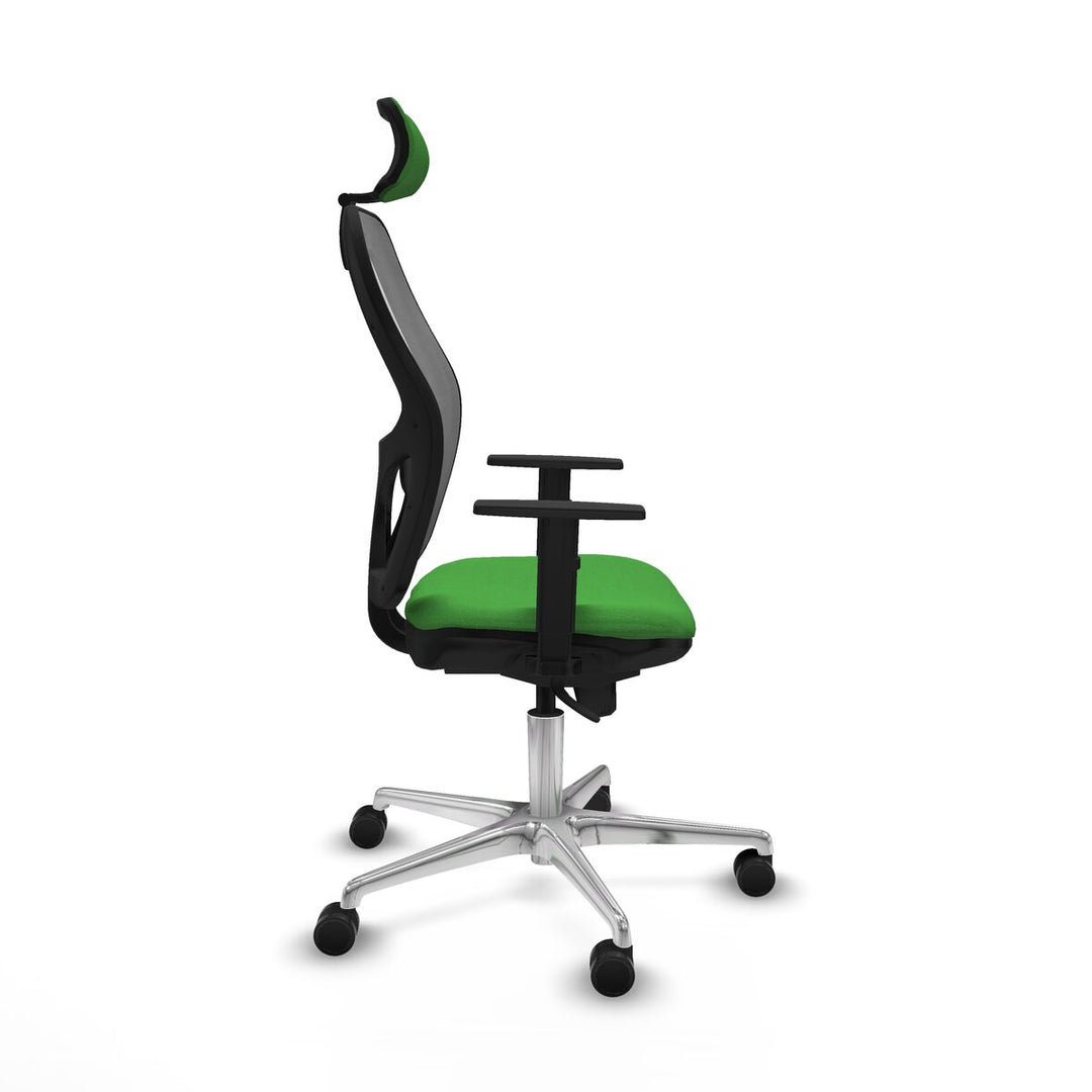 Office Chair with Headrest Piqueras y Crespo 1D086N2 Green