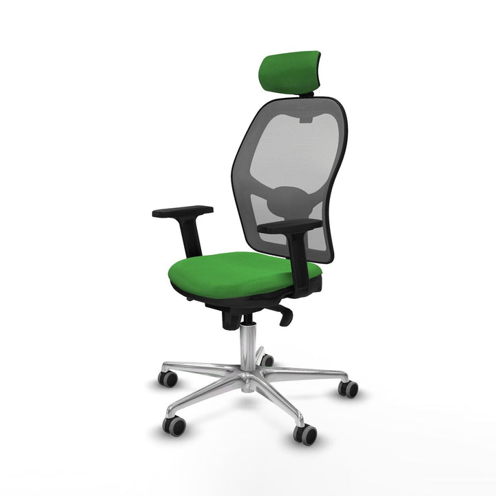 Office Chair with Headrest Piqueras y Crespo 2D086G2 Green