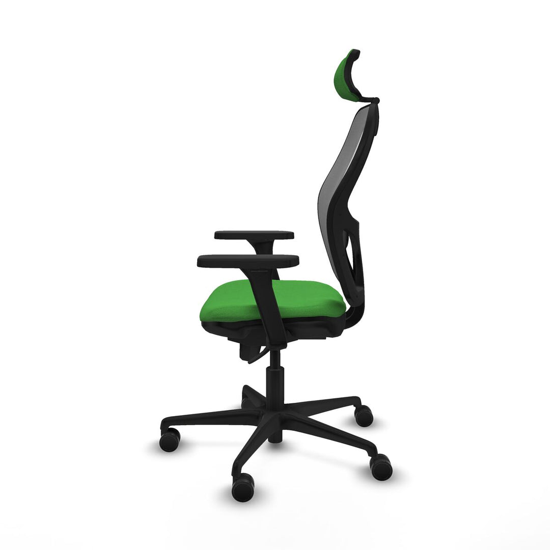 Office Chair with Headrest Piqueras y Crespo 3D036N2 Green