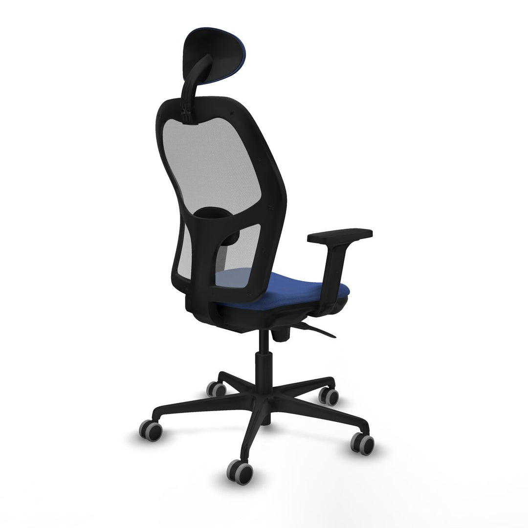 Office Chair with Headrest Piqueras y Crespo 2D036G1 Navy Blue
