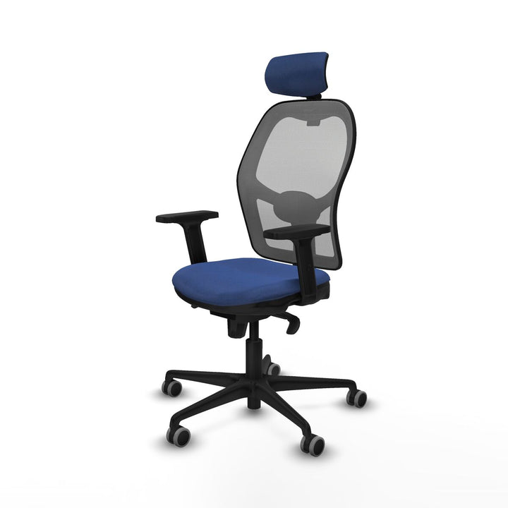 Office Chair with Headrest Piqueras y Crespo 2D036G2 Navy Blue