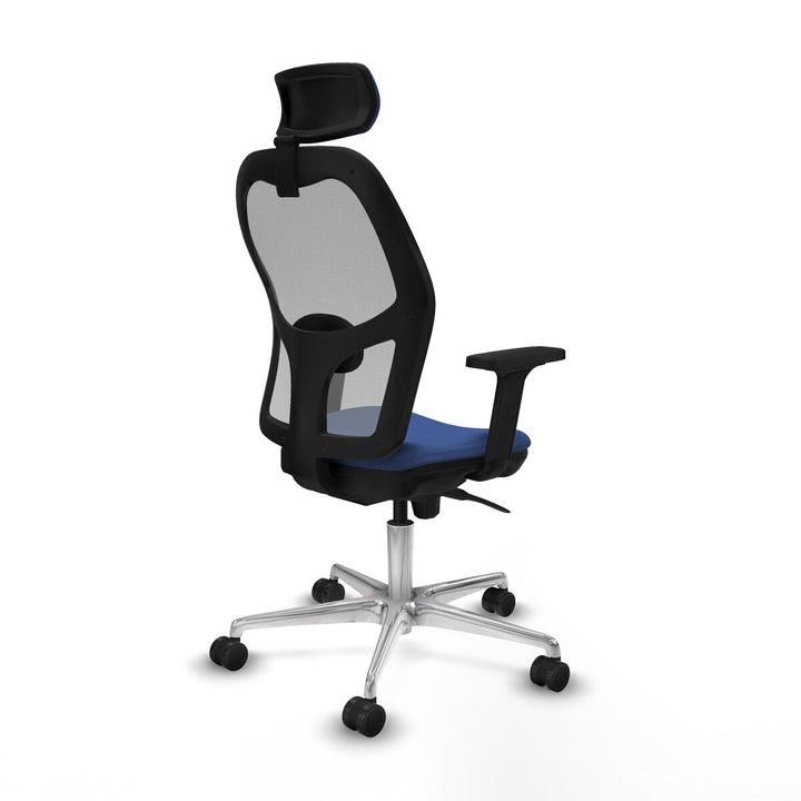 Office Chair with Headrest Piqueras y Crespo 2D086N2 Navy Blue