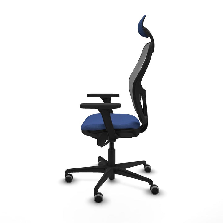Office Chair with Headrest Piqueras y Crespo 3D036G1 Navy Blue